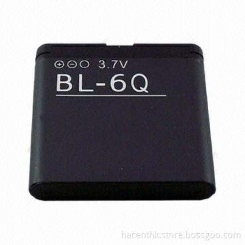 3.7V Li-ion Battery, BL-6Q for Cell Phone, Nokia 6700C